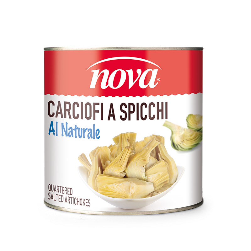 Carciofi a spicchi al naturale Nova