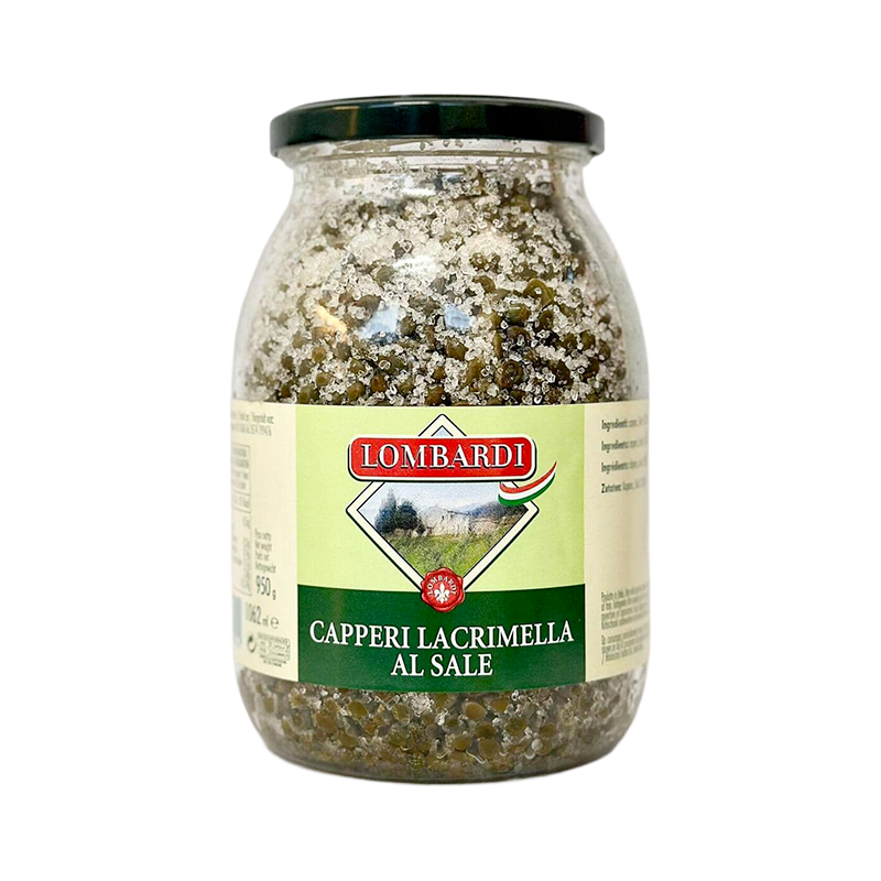 Capperi lacrimella al sale Lombardi