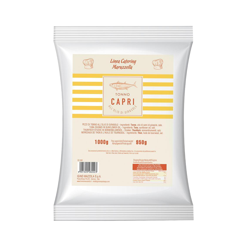 Tonno all’olio di girasole Capri Tonno all'olio di girasole Capri