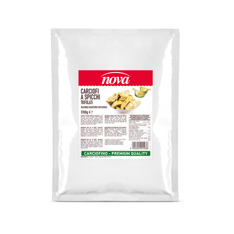 Carciofi trifolati Busta Nova Funghi