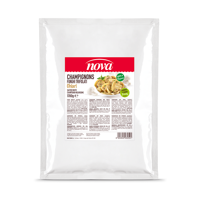 Champignon trifolati In busta Nova Funghi