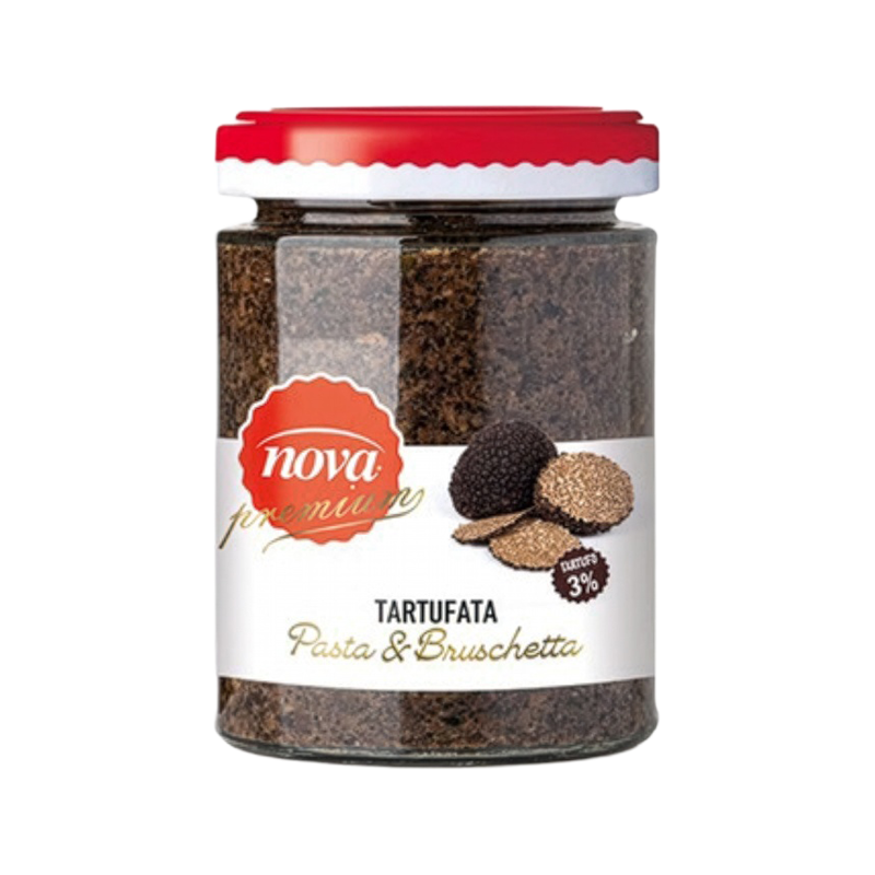 Crema tartufata nera in vetro Nova