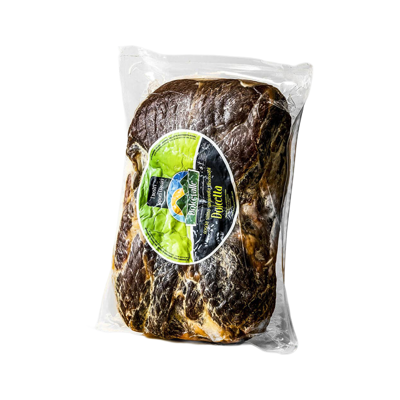 Prosciutto crudo mattonella pepato Dolcevalle