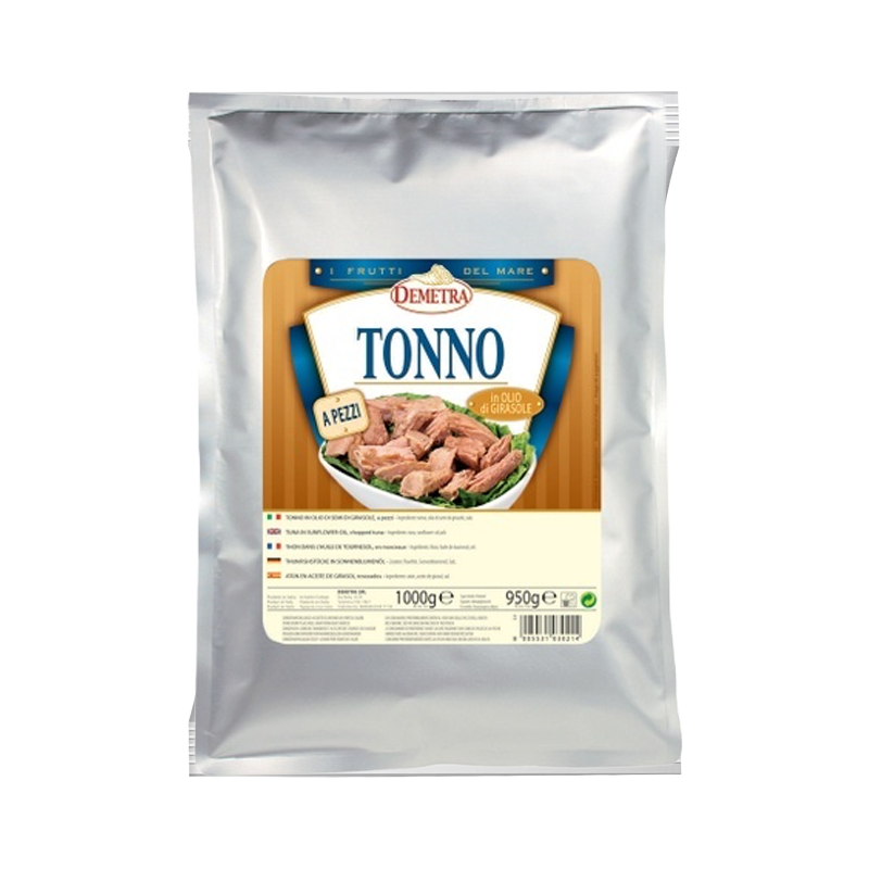 Tonno in busta a pezzi Demetra
